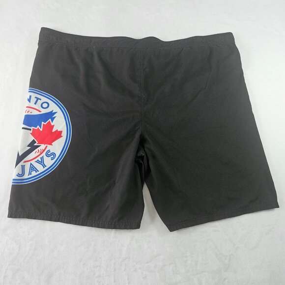 MLB Toronto Blue Jays Shorts Swim Trunks Men's Size XL Black - Picture 2 of 9